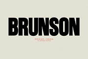 Brunson Font, a Font by The Branded Quotes (Thumbnail 1 of 8)