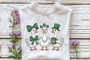 Funny St Patrick’s Day Silly Goose, an Illustration by CraftArtStudio (Thumbnail 3 of 4)