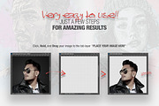 Grunge Sketch Portrait Effect, an Action Add-On by Amorjesu.com (Thumbnail 3 of 21)