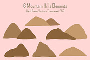 The Beverly Hills Illustration set, a Decorative Illustration by Dawnside Graphic (Thumbnail 5 of 12)