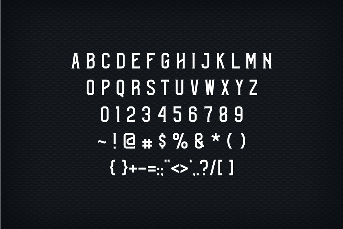 Prime Hero - Modern Display Font, a Sans Serif Font by Mightyfire (Photo 2 of 3)