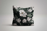 Magnolia flowers seamless pattern, a Pattern Graphic by oxygen_8 (Thumbnail 4 of 6)