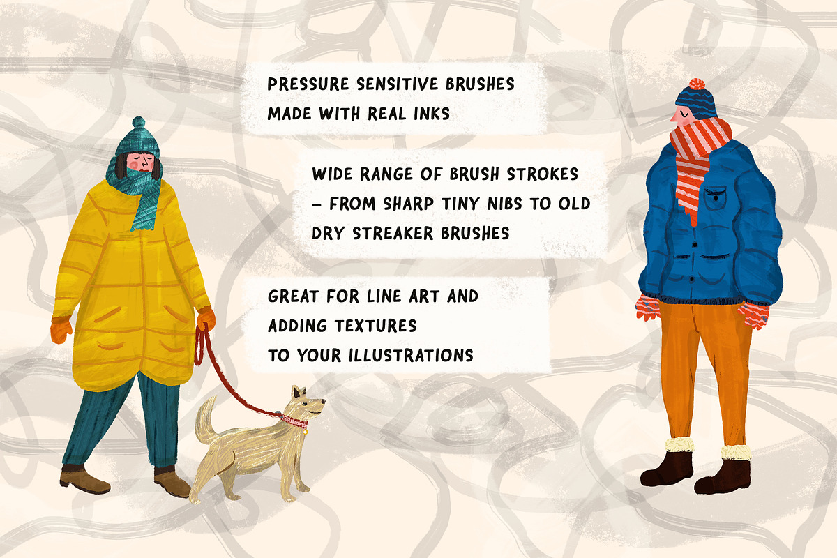 Inkers for Adobe Photoshop, a Brush Add-On by Guerillacraft (Photo 2 of 6)