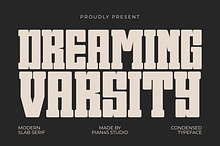 Dreaming Varsity - Condensed Slab