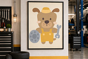 Animal Professions Clipart Bundle, an Animal Illustration by Palau (Thumbnail 4 of 10)