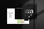 Brand Guideline Templates - CANVA, a Branding & Logo Template by evgenystudio (Thumbnail 9 of 17)