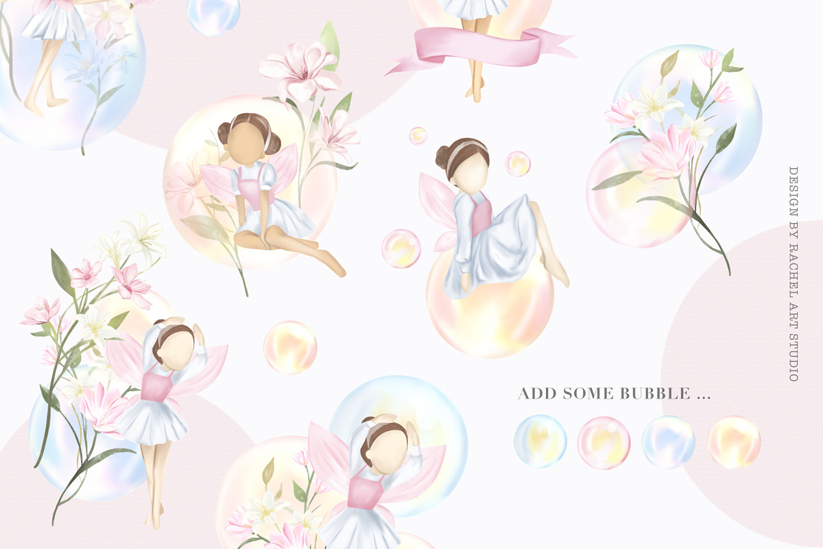 Enchanted Fairy Garden, an Illustration by Rachel Art Studio (Photo 8 of 10)
