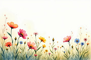 Summer Field Flower Lower Border, an Illustration by BIPLOB EXPERT (Thumbnail 8 of 14)