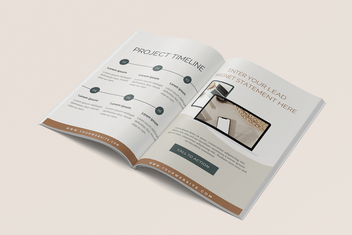 Client Welcome Packet Canva Template, a Magazine Template by Social Assumptions (Photo 9 of 14)