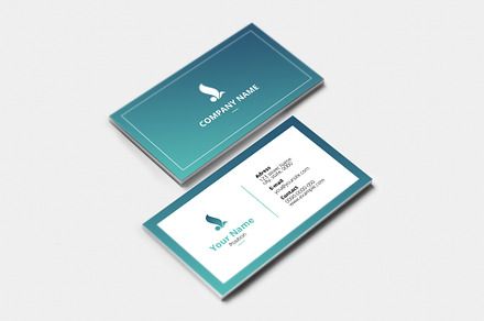 Business Card Template-V15, a Business Card Template by Template Shop