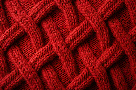 Background of red knitted sweater, a Beauty & Fashion Photo by AlyaAnd