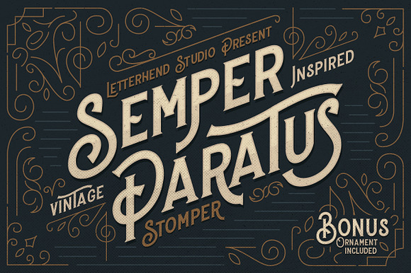 Stomper - A Vintage Display Font preview 7