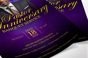 Pastor Anniversary Banquet Flyer, a Flyer Template by Four C Graphic (Thumbnail 10 of 10)