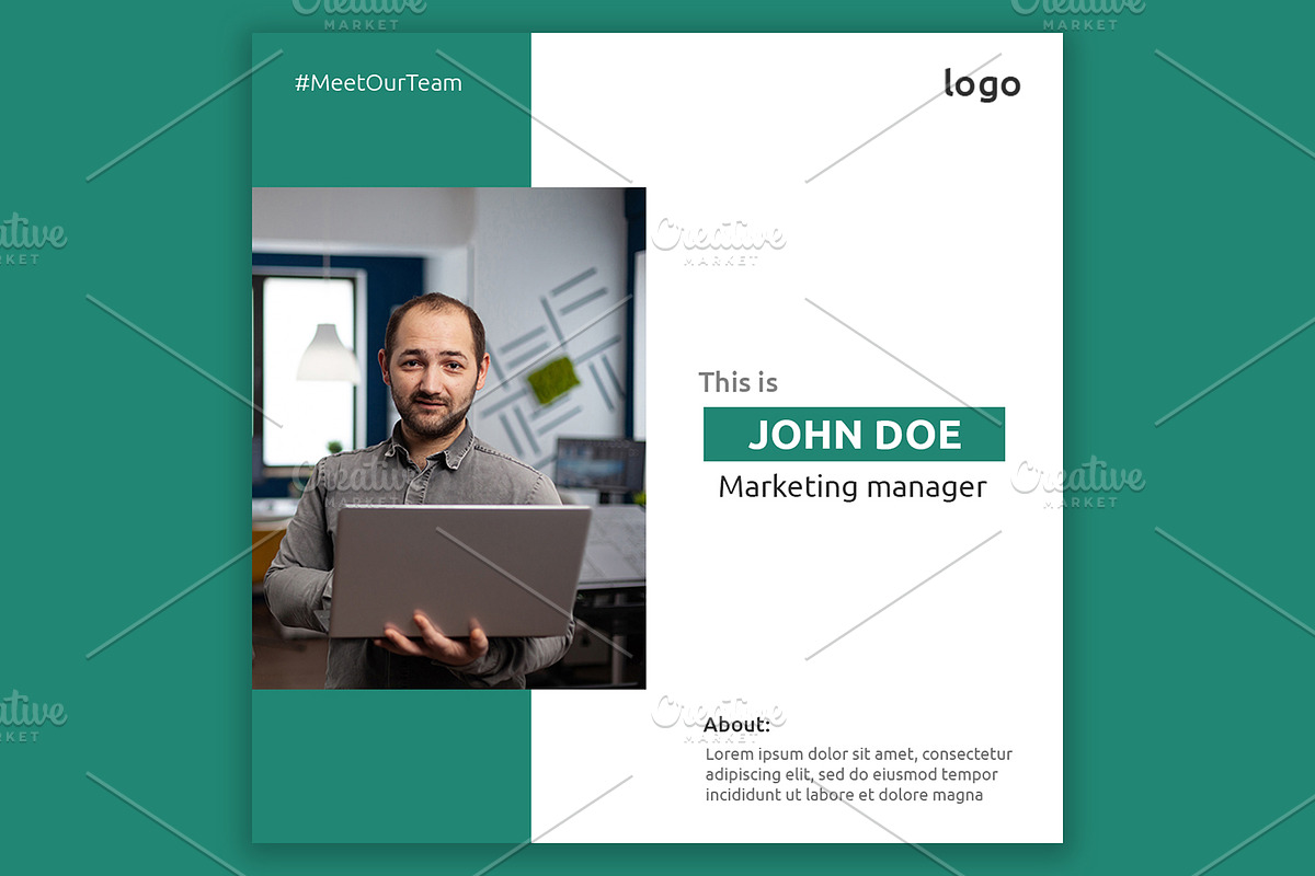 Social Media template, a Social Media Template by Ravshanov Studio