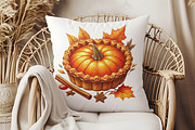 Pie Watercolor ClipArt's, an Illustration by RobertsArt (Thumbnail 9 of 9)