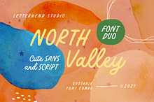 North Valley - Cute Sans and Script