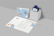 Stationery Mockup, an Advertising Mockup by megostudi0 (Thumbnail 4 of 6)