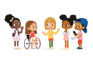 Inclusive Education. Vector