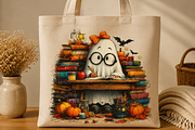 Halloween ghost student Clipart, a Seasonal Illustration by CreationArt (Thumbnail 2 of 7)