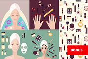 Vector cosmetic elements., an Illustration by Little A (Aigul) (Thumbnail 3 of 4)