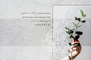 Floral line art in black, Peony, an Illustration by Personal Epiphany (Thumbnail 3 of 5)
