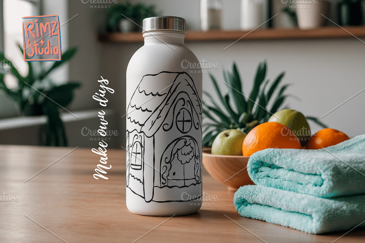 Hand-Drawn Christmas Doodle SVG PNG, a Seasonal Illustration by RimzStudio (Photo 2 of 11)