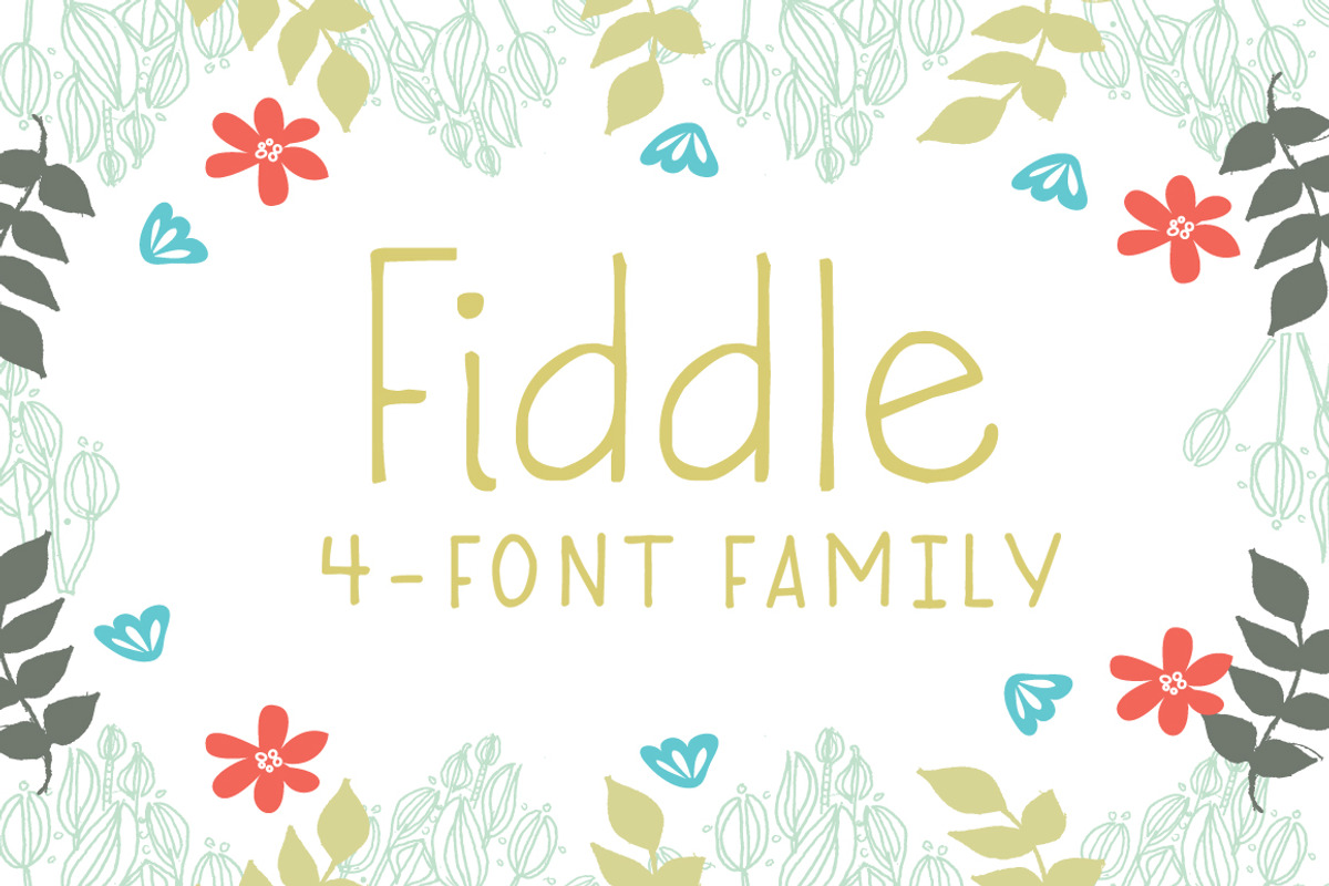 Fiddle 4-Font Family