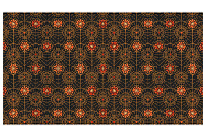 Ornamental floral arrangement repeat, a Pattern Graphic by Creative Backgrounds