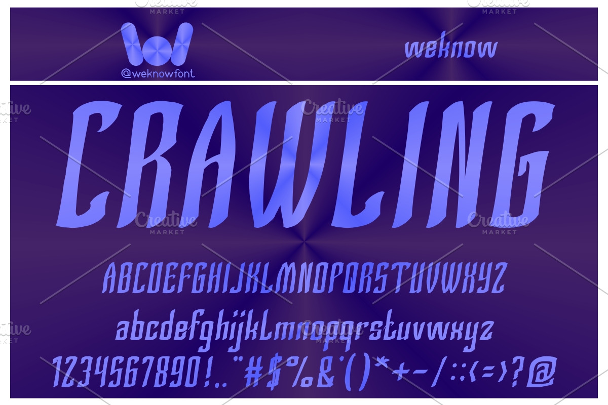 Silver Knight font, a Font by weknow (Photo 3 of 5)