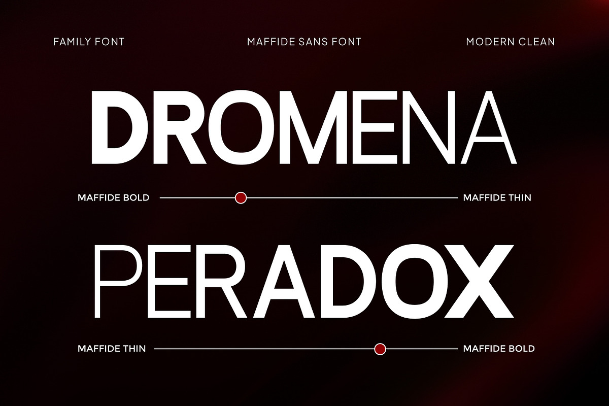 Maffide - Sans Serif Family Font, a Sans Serif Font by Flawless And Co (Photo 5 of 10)