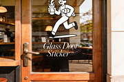 Cafe Glass Door Sticker Mockup, an Advertising Mockup by Pitchlook.Studio (Thumbnail 2 of 4)
