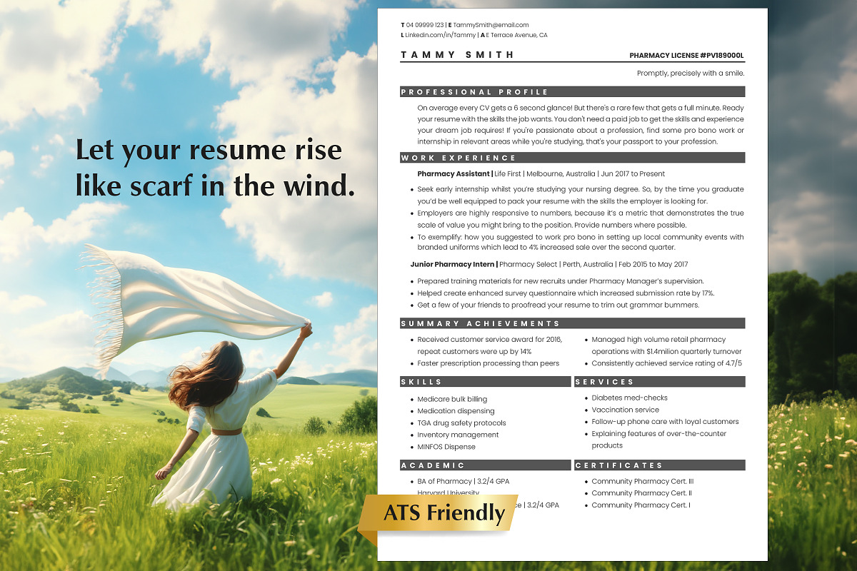 Physician Resume Template, CV, a Resume Template by Career Canvas (Photo 1 of 11)