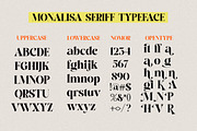 Monalisa Serif, a Serif Font by Gatype (Thumbnail 10 of 10)
