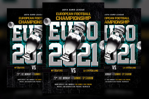 Euro Cup Soccer Flyer