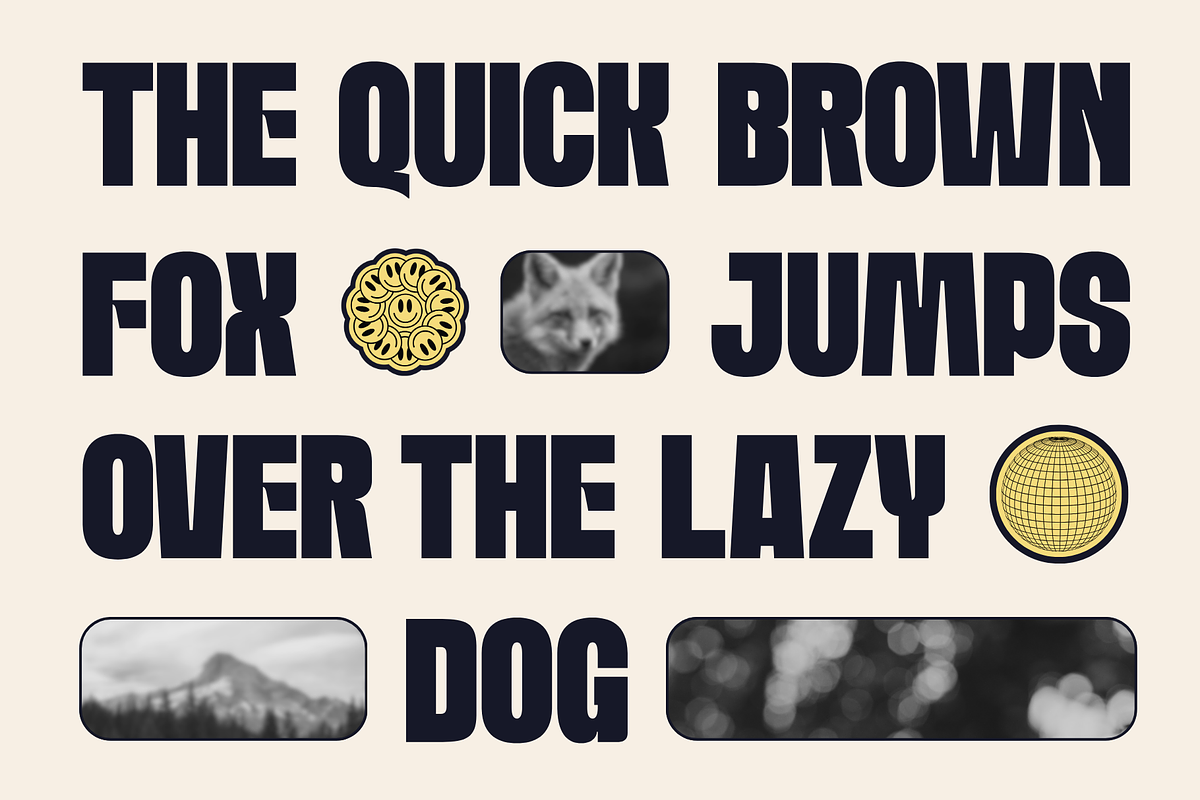 Goola Modern - Bold Extrude Font, a Sans Serif Font by Nirmana Visual (Photo 12 of 15)