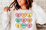 Candy Heart Sublimation Design, an Illustration by SinaCreation (Thumbnail 5 of 10)