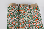 Mushroom & Frog Seamless Pattern, a Pattern Graphic by Little Creative Scribbles (Thumbnail 4 of 6)