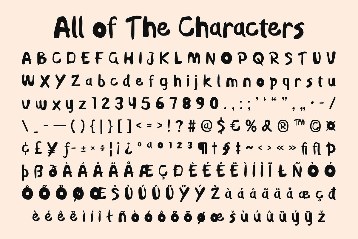 CS Rijeka – Playful Font, a Sans Serif Font by Craft Supply Co. (Photo 8 of 8)