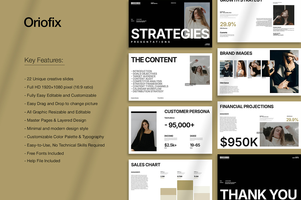 Business Strategy Presentation, a Presentation Template by Oriofix (Photo 2 of 10)