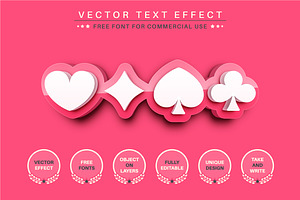 3D Pink - Editable Text Effect