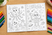 Coloring book for kids, an Education Illustration by LartGraphics (Thumbnail 5 of 8)