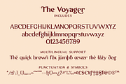 The Voyager ligature font, a Sans Serif Font by Ana's Fonts (Thumbnail 2 of 12)