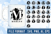 Distressed, Splash Alphabet Bundle, a Graphic by D2PUTRI (Thumbnail 5 of 14)