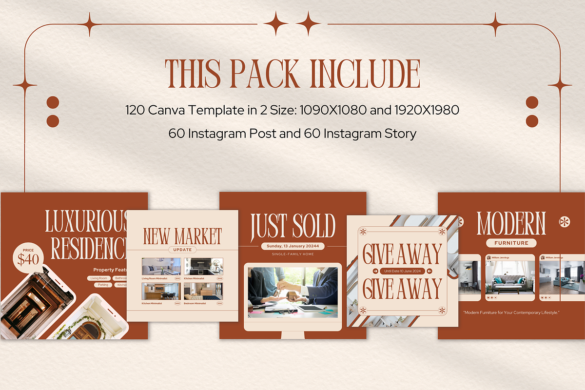 120 Real Estate Instagram Template, a Social Media Template by Branding Victory STD (Photo 9 of 10)