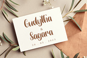 Valentmine | Display Font, a Handwritten Font by esamaradany (Thumbnail 5 of 6)