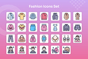 Fashion Icons Set - Filled Line, an Icon by Kmg Design (Thumbnail 2 of 2)
