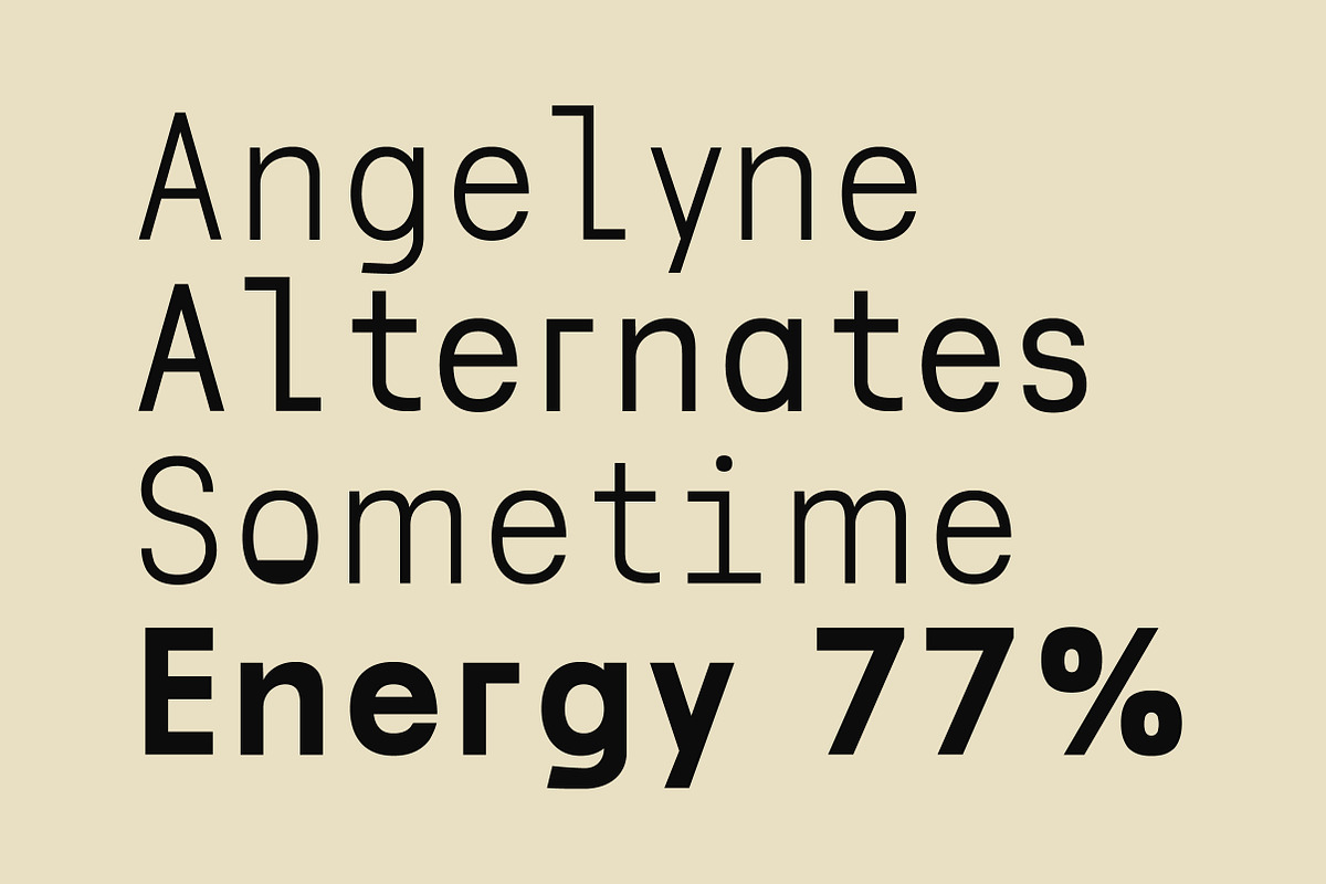 Lenia Mono | Intro 50% OFF, a Sans Serif Font by Lettertype Studio (Photo 12 of 14)