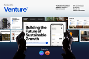 Venture Pitch Deck Kit Pro PPT Canva, a Presentation Template by Unich Design Bureau (Thumbnail 1 of 4)