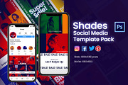 Shades Social Media Template, a Social Media Template by Visualin.std (Thumbnail 1 of 8)