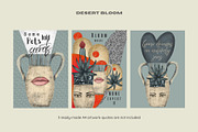 Desert Bloom-Set, a Decorative Illustration by StudioLapis (Thumbnail 4 of 8)